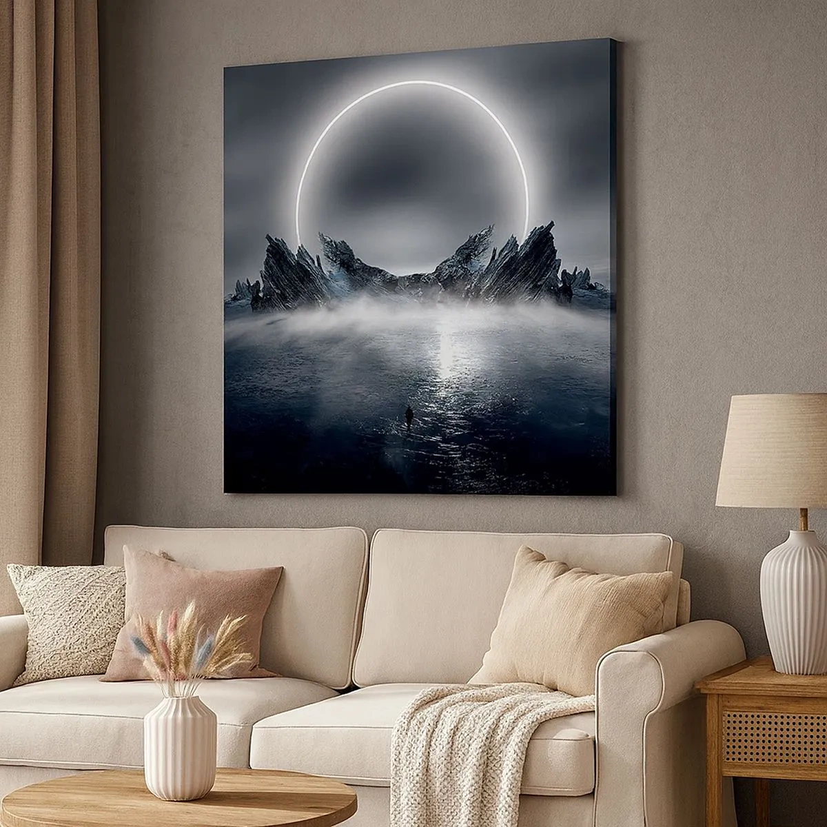 Impression sur toile - Image sur toile - La fin de l'histoire - 30x30 cm