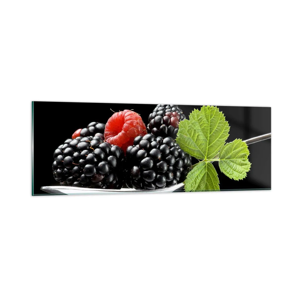 Impression sur verre - Image sur verre - Le goût de la fraîcheur - 90x30 cm