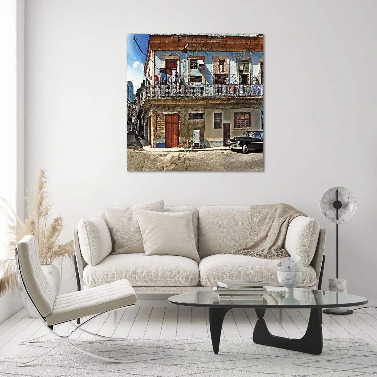 Impression sur verre - Image sur verre - Climat hawaïen - 70x70 cm