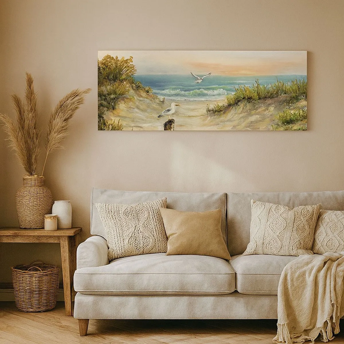 Impression sur toile - Image sur toile - Retraite au calme - 100x40 cm