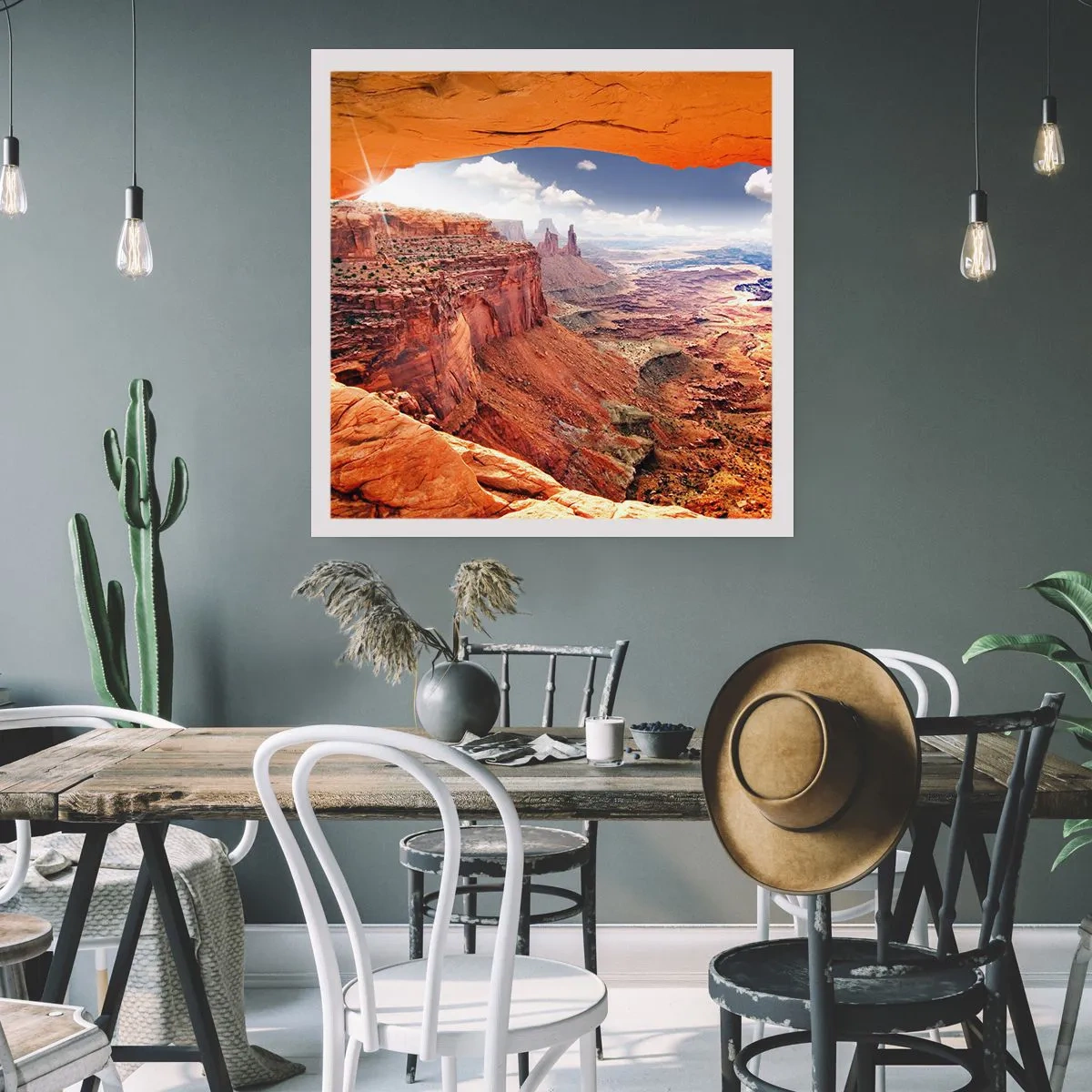 Affiche - Poster - Sculpté par la nature elle-même - 40x40 cm