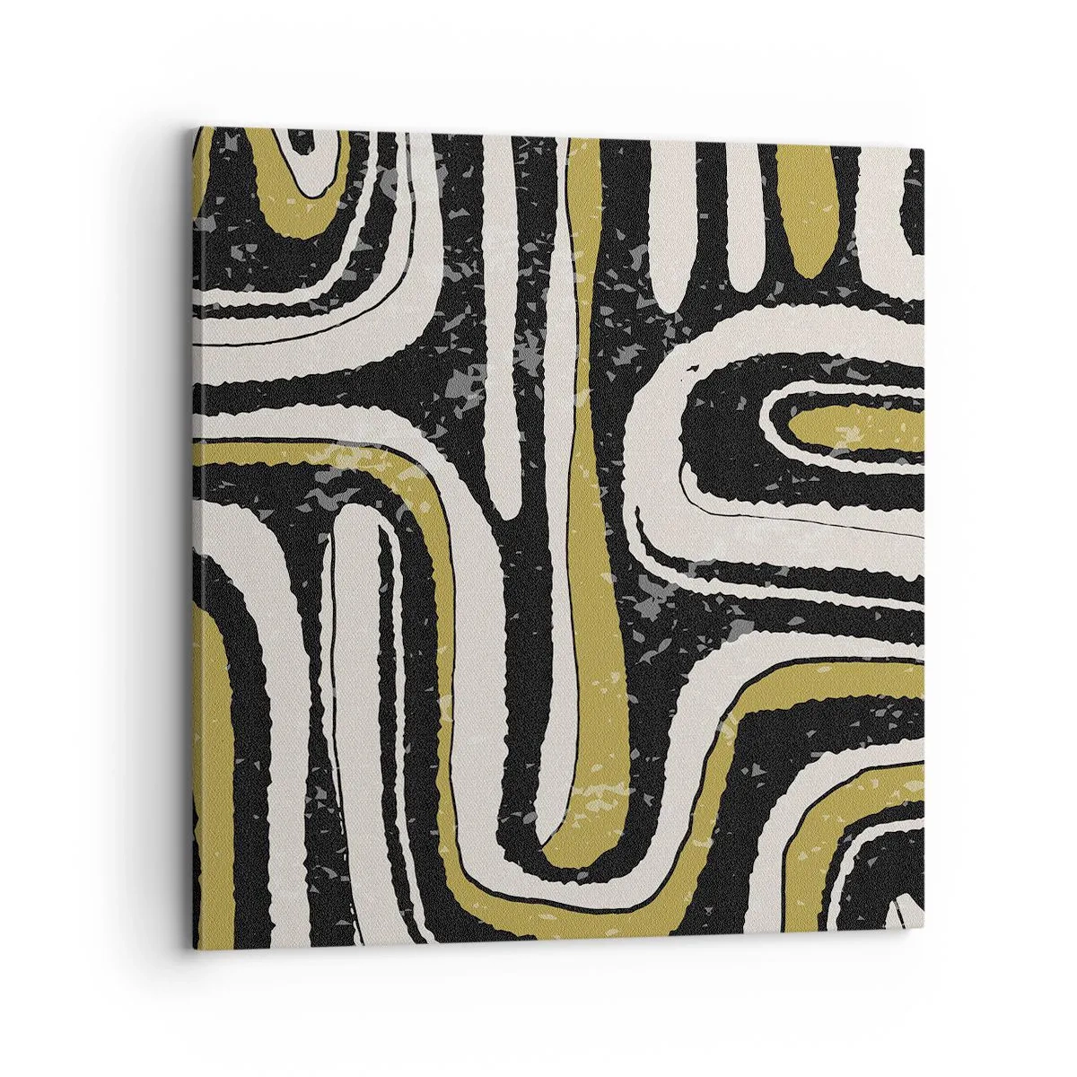 Impression sur toile - Image sur toile - Composition : routes et ruelles - 70x70 cm