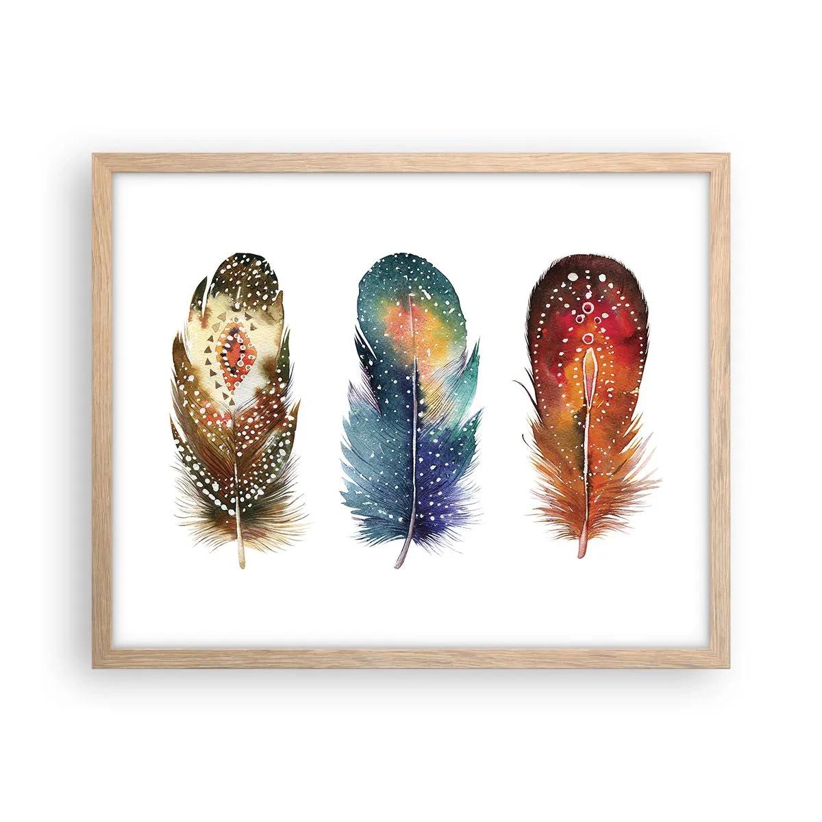 Affiche dans un chêne clair - Poster - Rituels, cérémonies, secrets - 50x40 cm