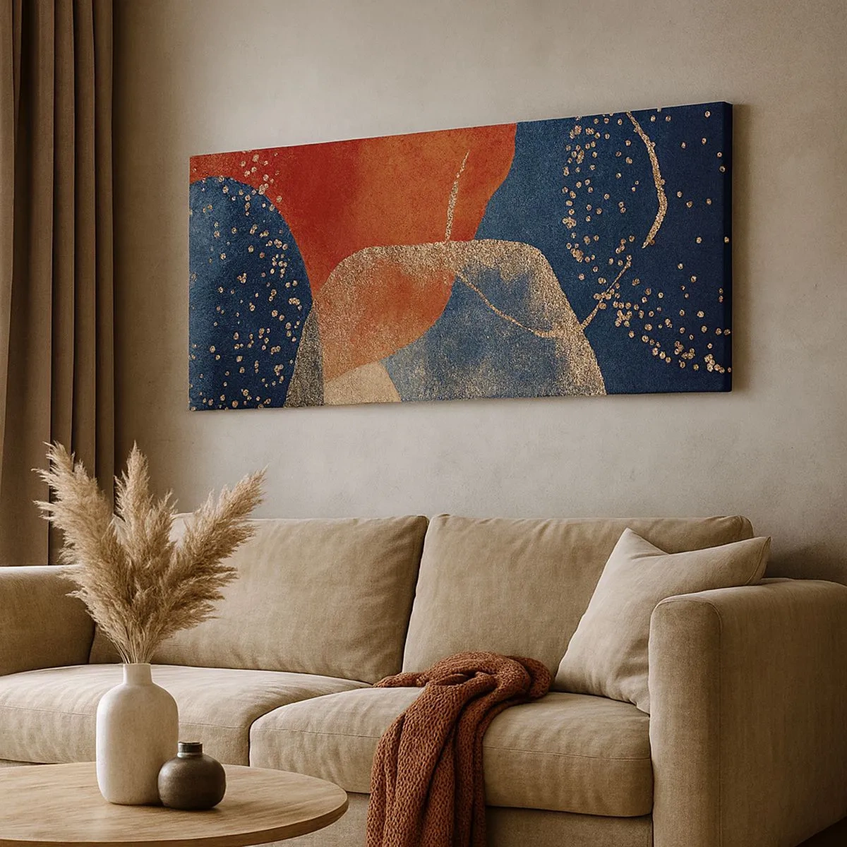 Impression sur toile - Image sur toile - La légèreté de l'être - 100x40 cm