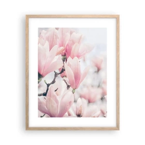 Affiche dans un chêne clair - Poster - Idéal de la subtilité - 40x50 cm