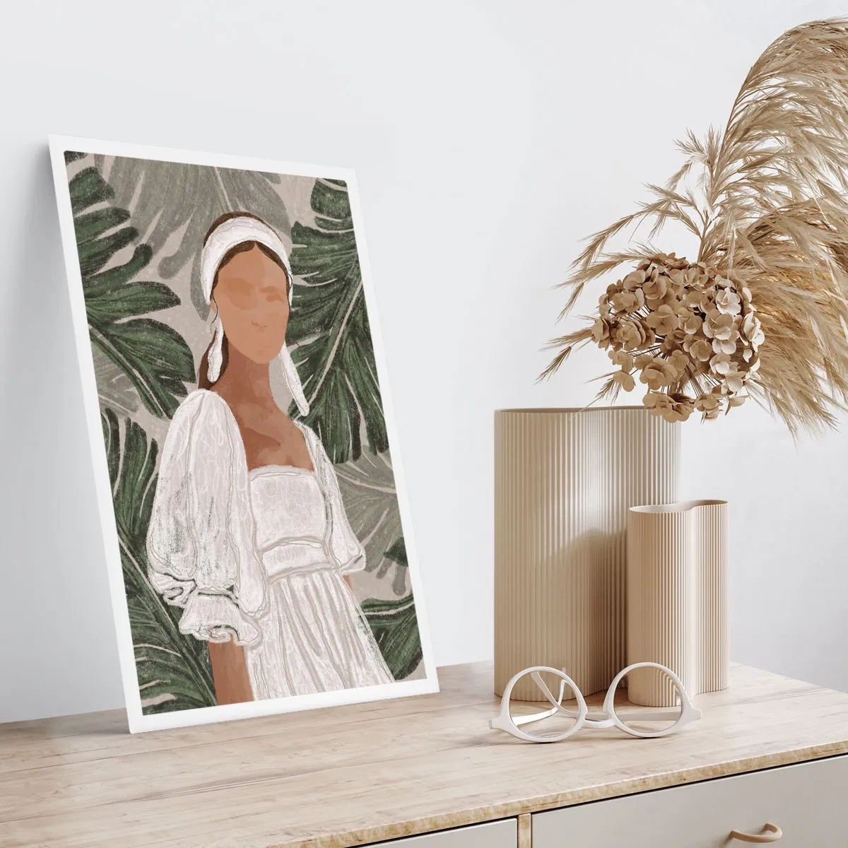 Affiche - Poster - Portrait exotique - 40x50 cm