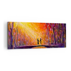 Impression sur toile - Image sur toile - Le ciel les aime aussi - 100x40 cm