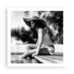 Affiche - Poster - Rêve d'été - 60x60 cm