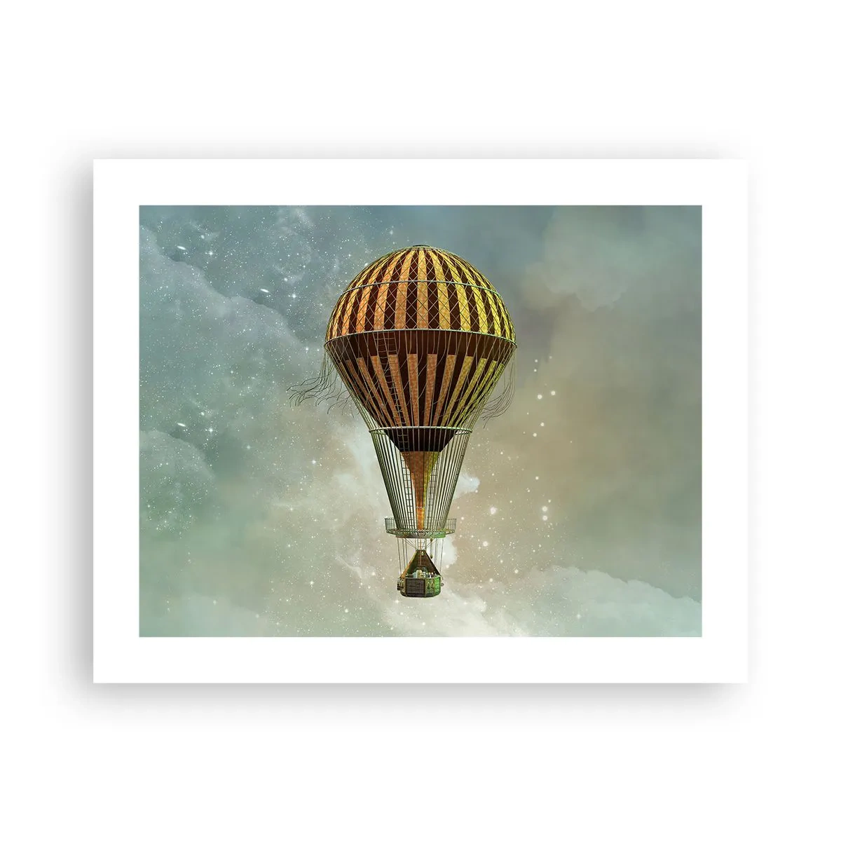 Affiche - Poster - Vols pionniers - 50x40 cm