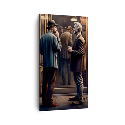 Impression sur toile - Image sur toile - Bon moment de la journée - 45x80 cm