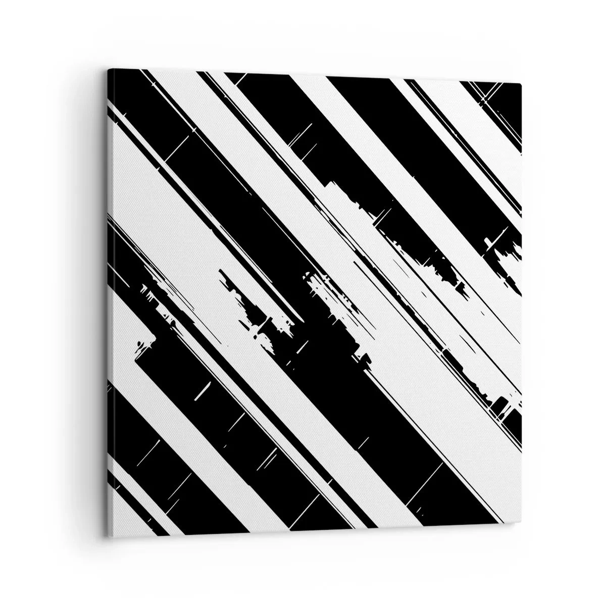 Impression sur toile - Image sur toile - Une composition intense et dynamique - 60x60 cm