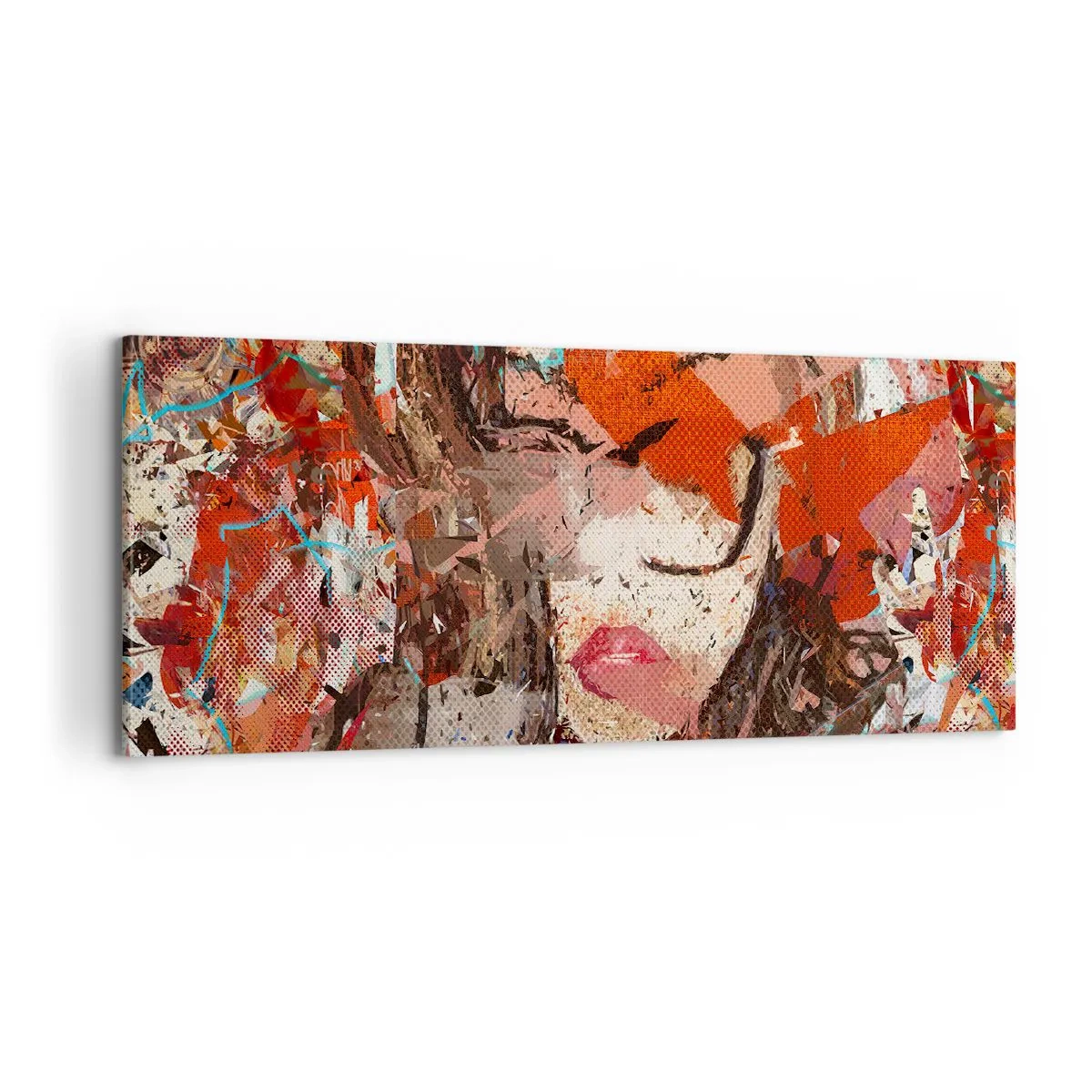 Impression sur toile - Image sur toile - Personne ne sait ce que tu es vraiment - 100x40 cm