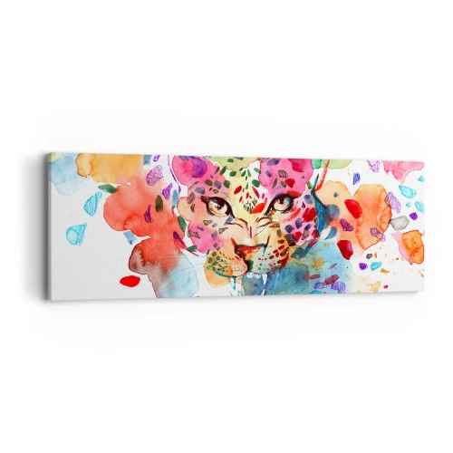 Impression sur toile - Image sur toile - La belle et la Bête - 90x30 cm