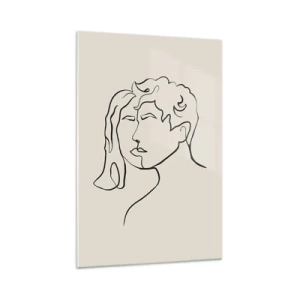 Impression sur verre - Image sur verre - Et l'unité est apparue - 70x100 cm