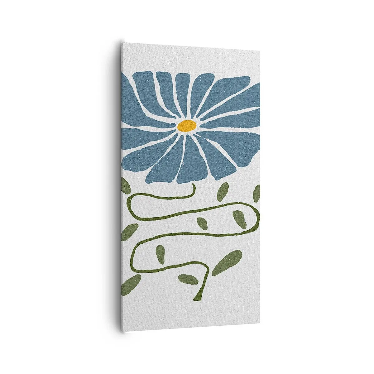 Impression sur toile - Image sur toile - Une branche à une fleur - 65x120 cm