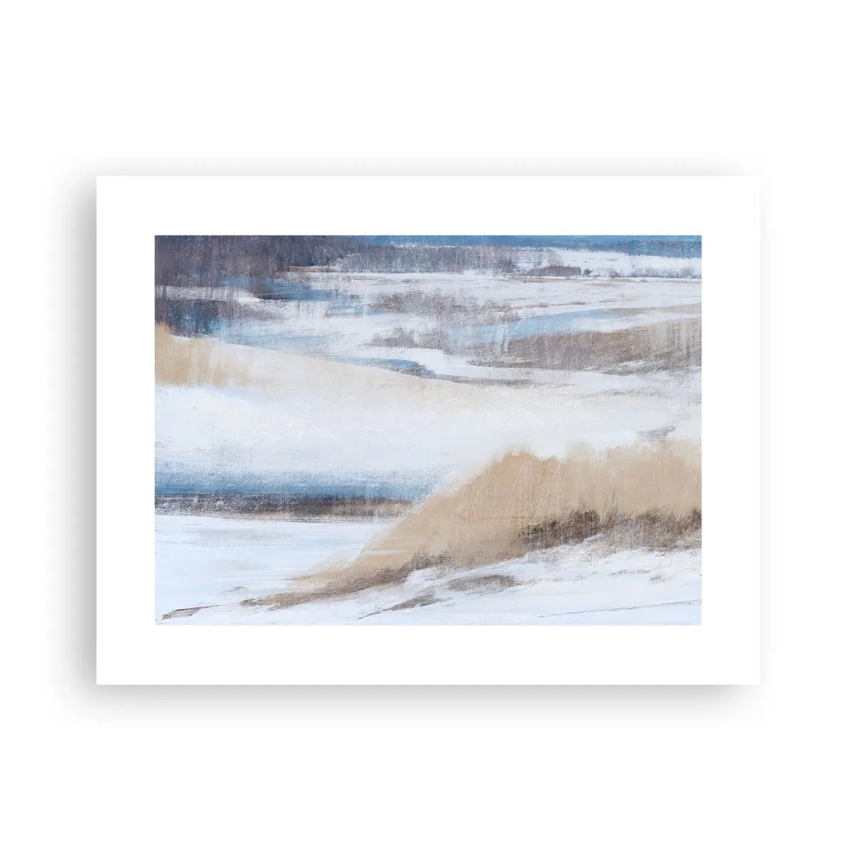 Affiche - Poster - Composition hivernale - 40x30 cm