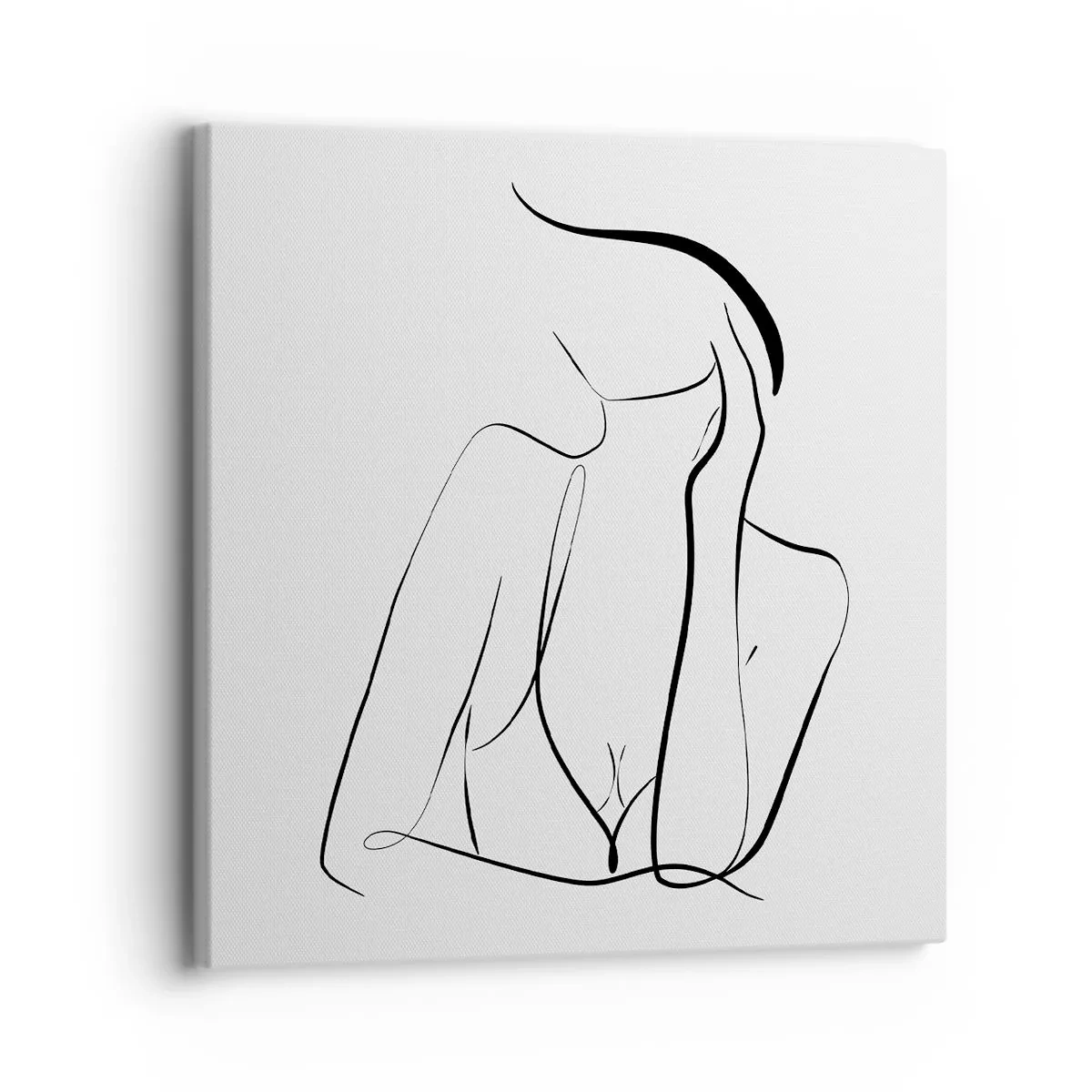 Impression sur toile - Image sur toile - Sur les vague d'un rêve - 30x30 cm