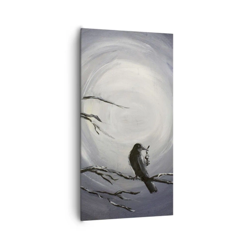 Impression sur toile - Image sur toile - La clé du mystère de la nuit - 65x120 cm