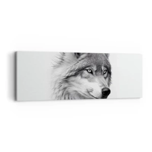 Impression sur toile - Image sur toile - Alpha – sans aucun doute - 90x30 cm