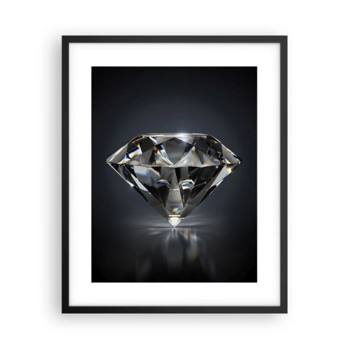 Affiche dans un cadre noir - Poster - La meilleure amie - 40x50 cm