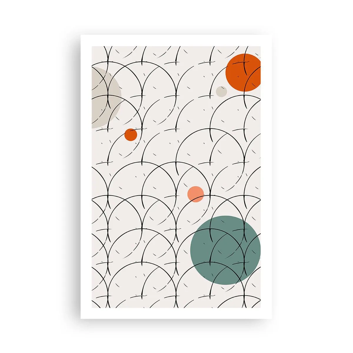 Affiche - Poster - Dans l'esprit pop art - 61x91 cm