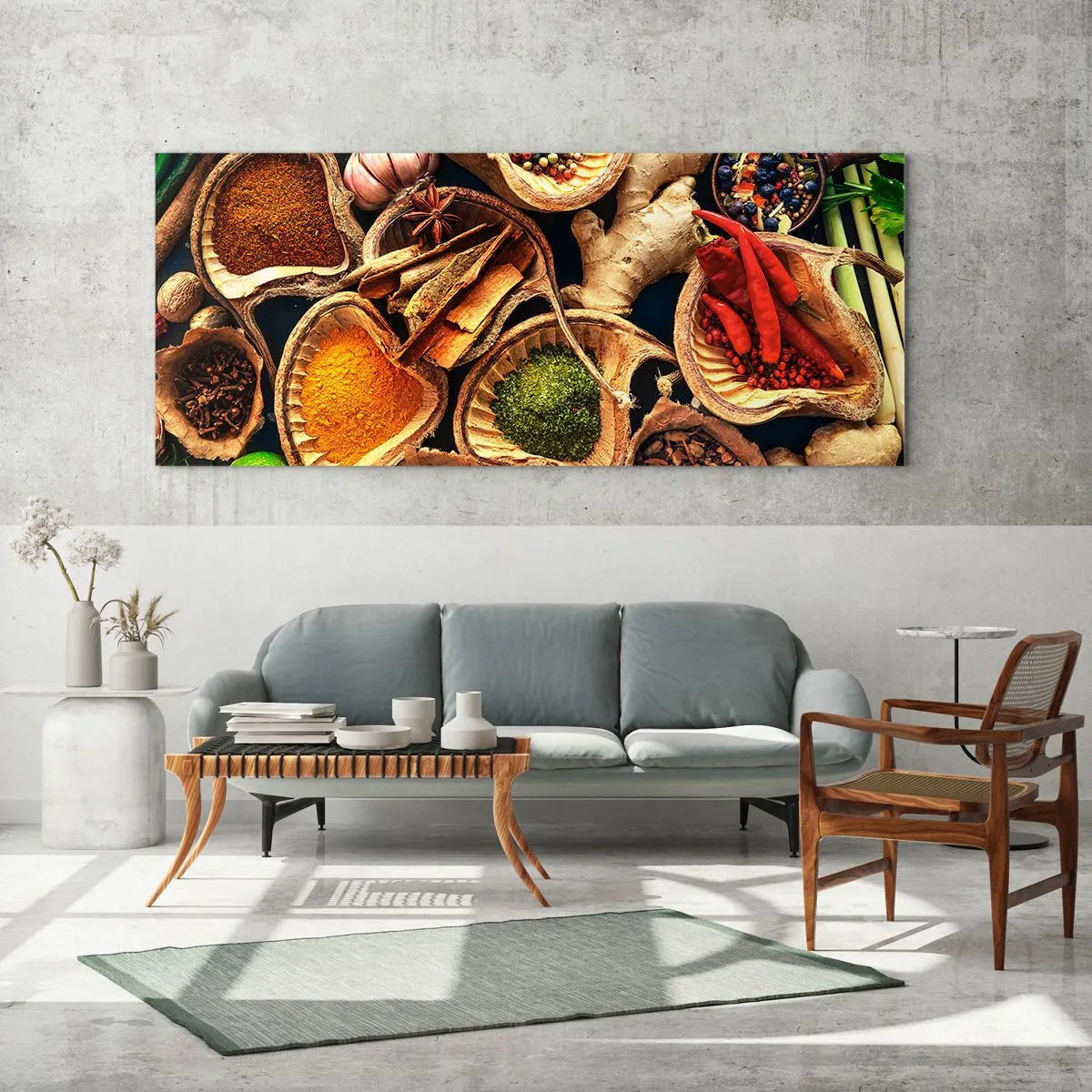 Impression sur verre - Image sur verre - Prends ce que tu veux - 100x40 cm