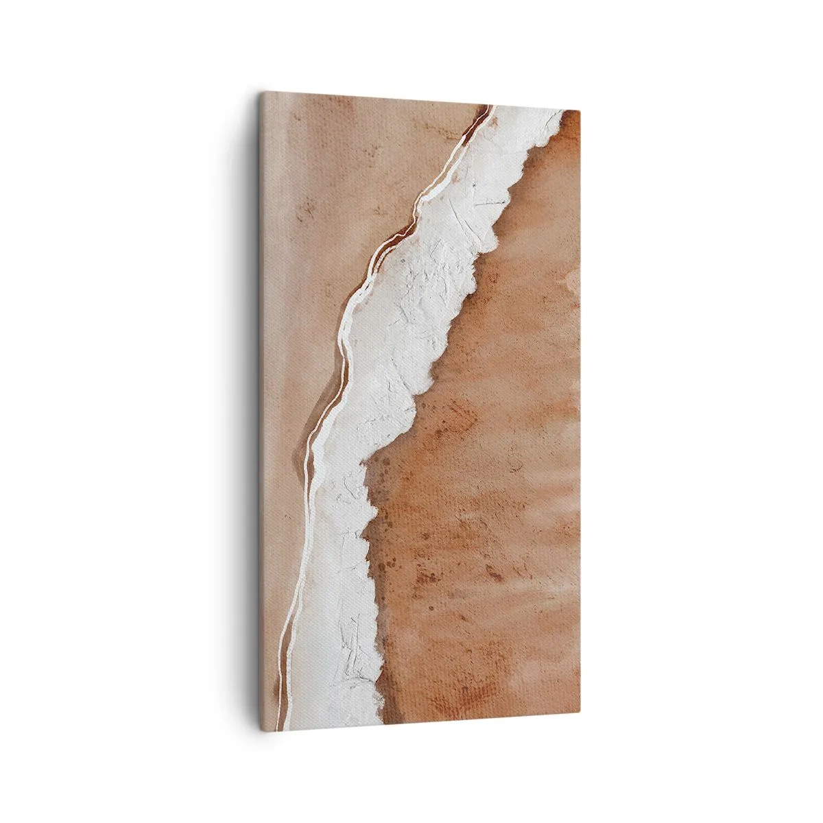 Impression sur toile - Image sur toile - Dans des couleurs de la terre - 45x80 cm