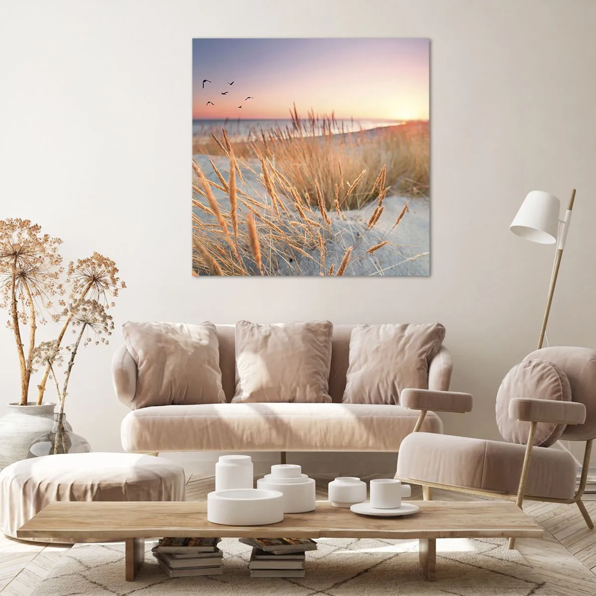 Impression sur toile - Image sur toile - Berceuse baltique - 70x70 cm
