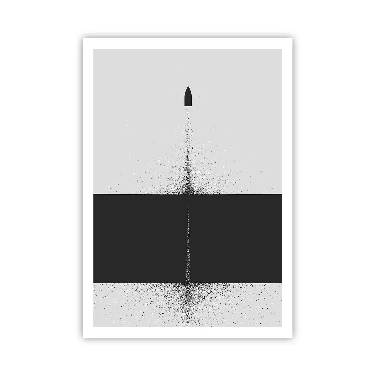 Affiche - Poster - Droit au but - 70x100 cm