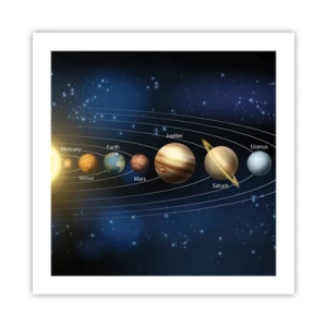 Affiche - Poster - L'une des dix - 50x50 cm