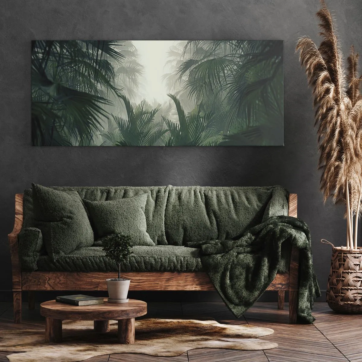Impression sur toile - Image sur toile - Secret tropical - 100x40 cm