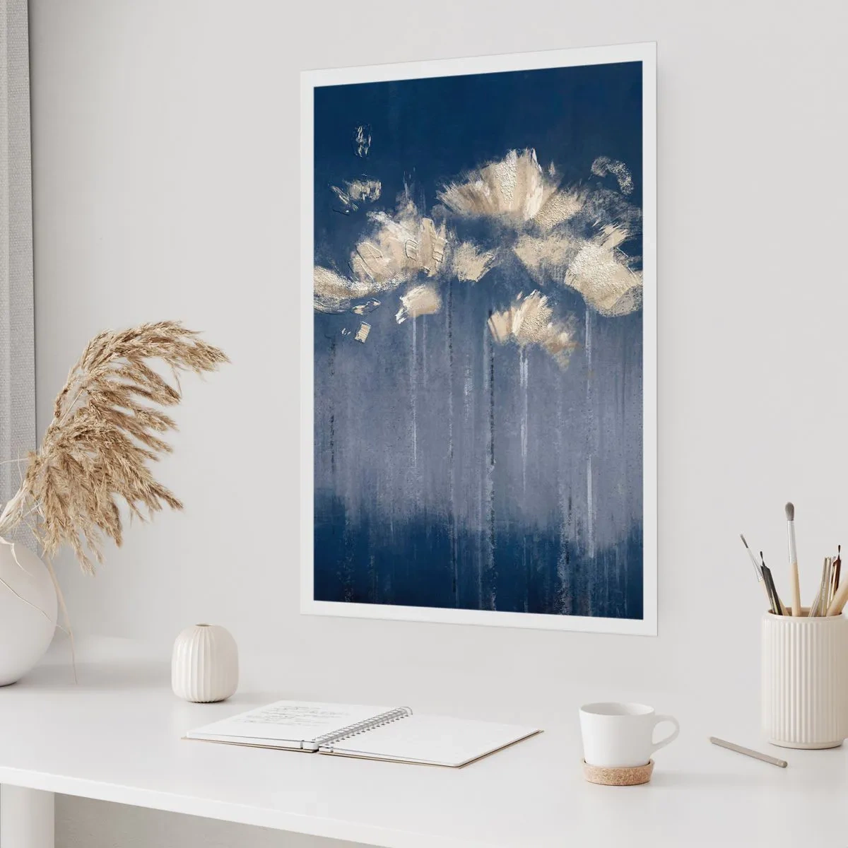 Affiche - Poster - Comme des pétales au vent - 30x40 cm
