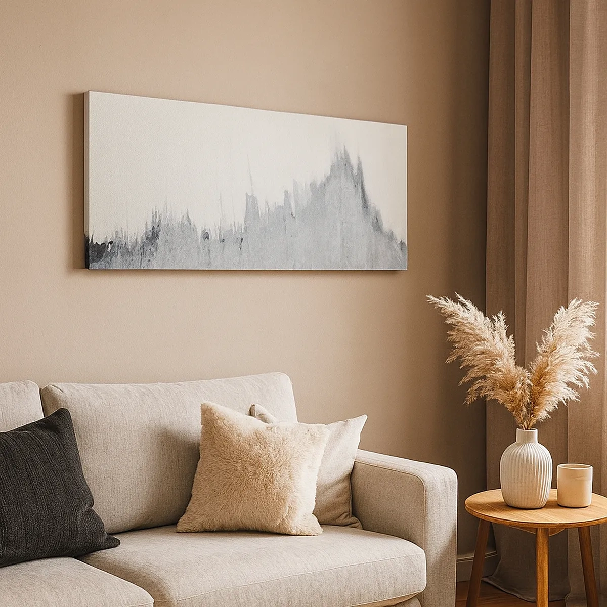 Impression sur toile - Image sur toile - Une esquisse mystérieuse - 30x30 cm