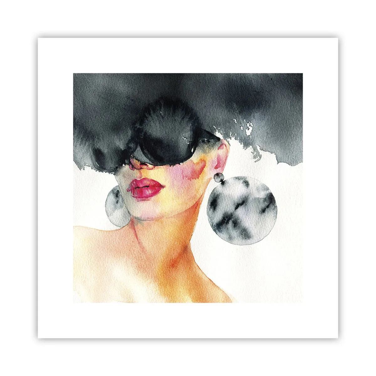 Affiche - Poster - Secret de l'élégance - 30x30 cm