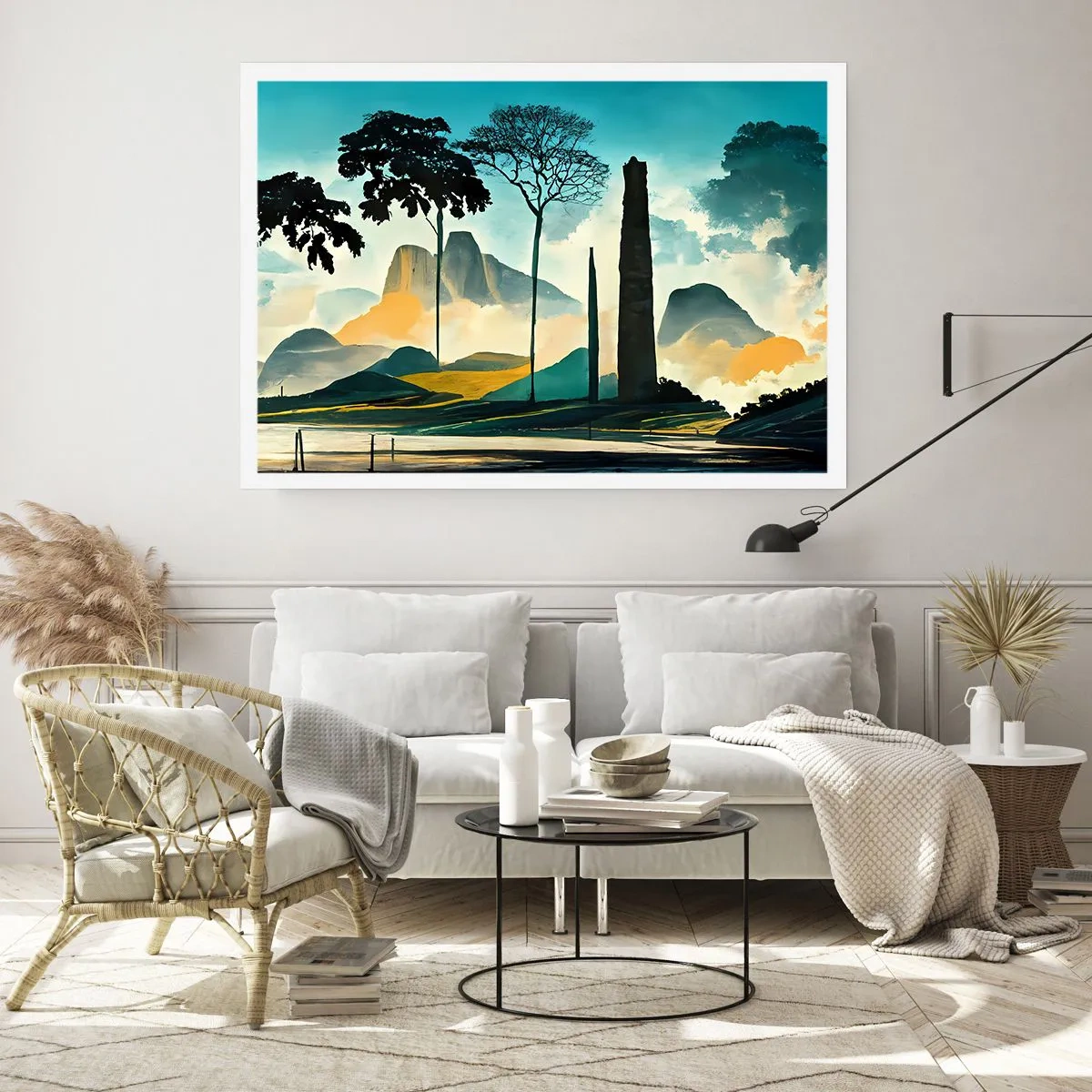 Affiche - Poster - Toujours de plus en plus haut - 70x50 cm