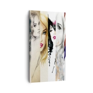 Impression sur toile - Image sur toile - Et c'est toujours TOI - 45x80 cm