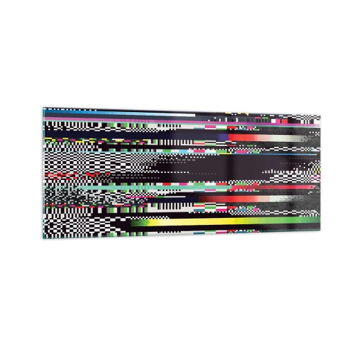 Impression sur verre - Image sur verre - L'image de contrôle de la réalité - 100x40 cm