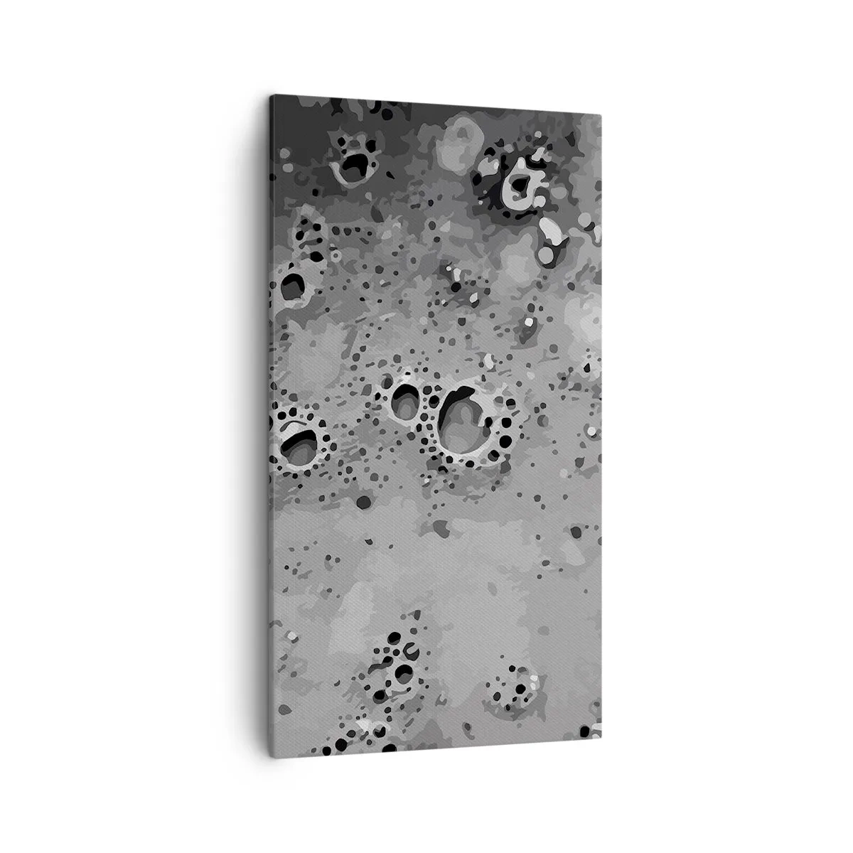 Impression sur toile - Image sur toile - Comme un paysage lunaire - 45x80 cm