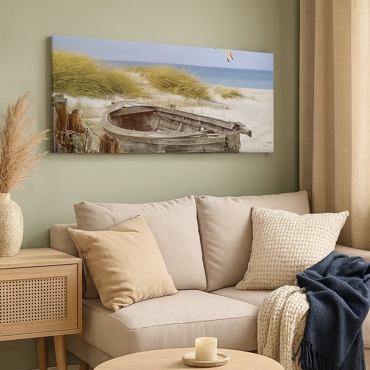 Impression sur toile - Image sur toile - Bain de vent - 30x30 cm