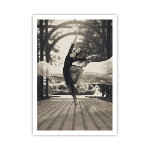 Affiche - Poster - La danse de l'esprit jardin - 70x100 cm