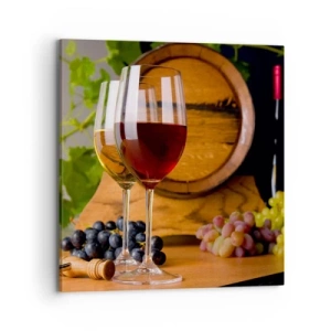 Impression sur toile - Image sur toile - Comme les vieux maîtres - 70x70 cm