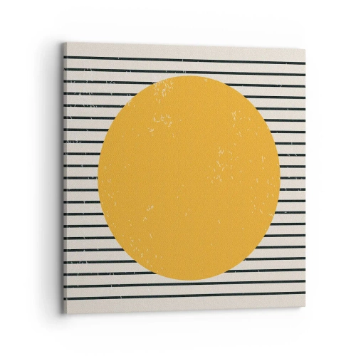 Impression sur toile - Image sur toile - Le pouvoir de la simplicité - 70x70 cm