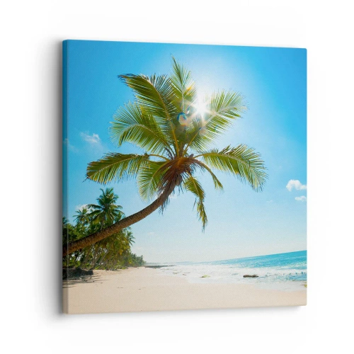 Impression sur toile - Image sur toile - Ne rien montrer à personne - 30x30 cm