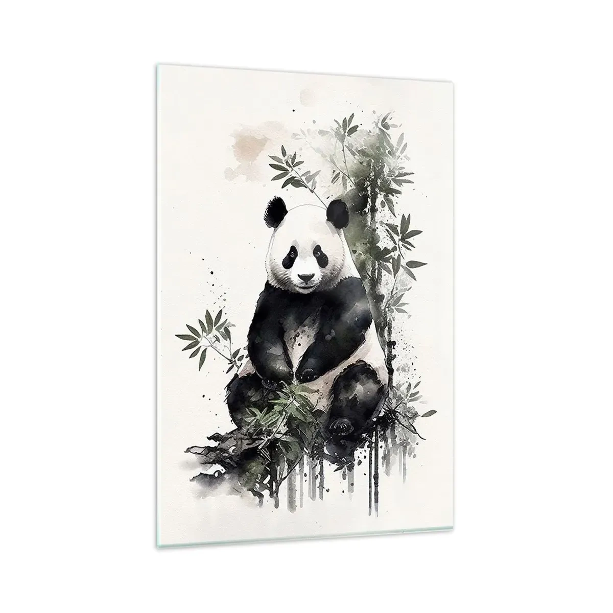 Impression sur verre - Image sur verre - Salutations de Chine - 80x120 cm