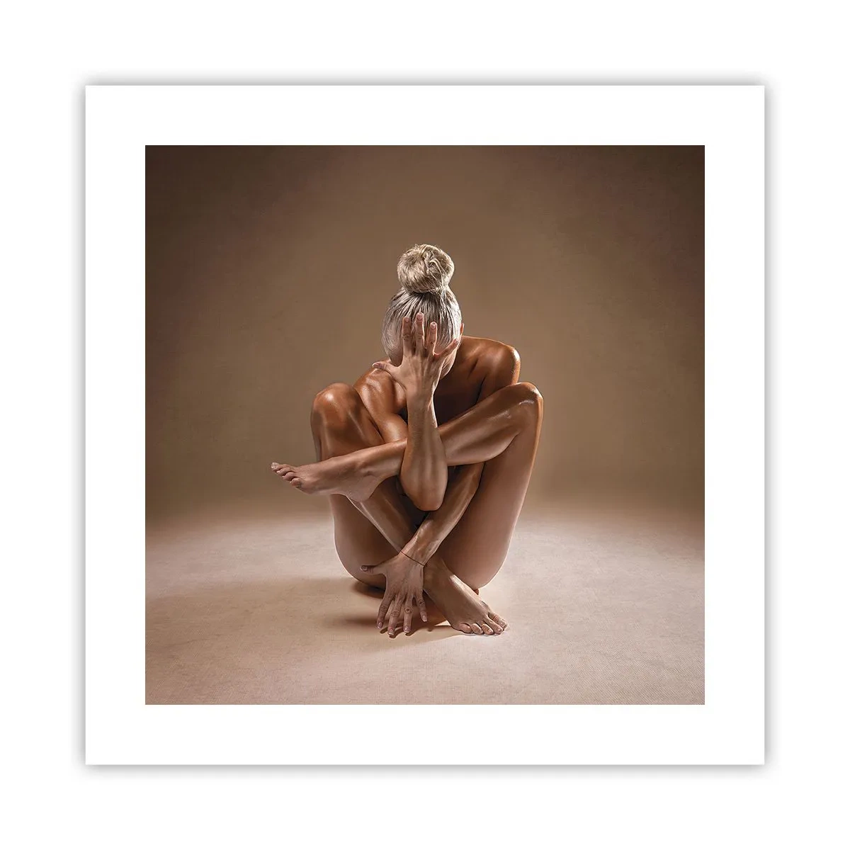 Affiche - Poster - Unité du corps et de l'âme - 40x40 cm