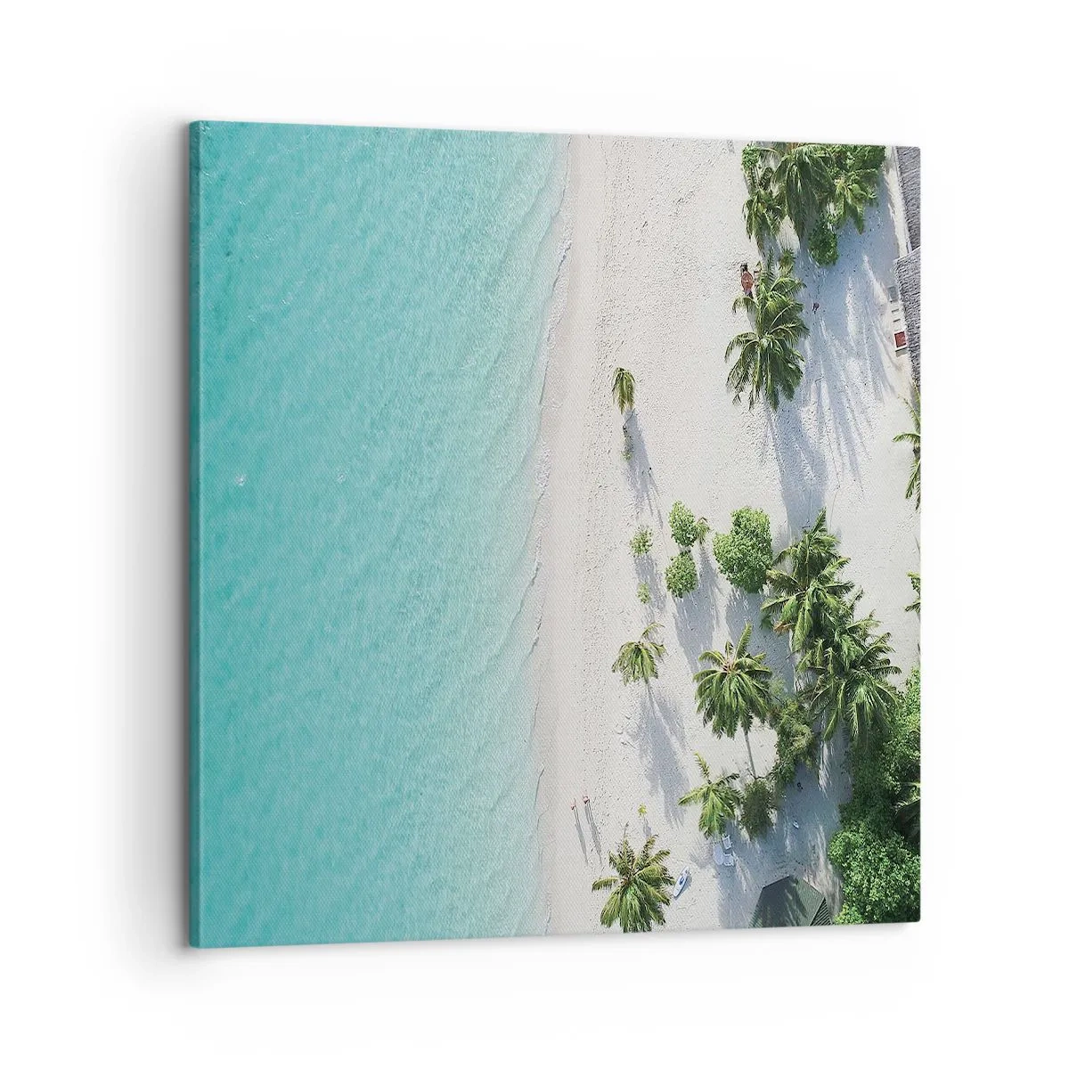 Impression sur toile - Image sur toile - Vacances au paradis - 60x60 cm