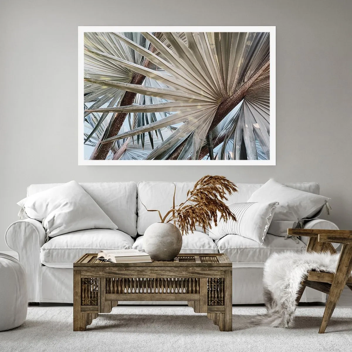 Affiche - Poster - Evantail sous les tropiques - 40x30 cm