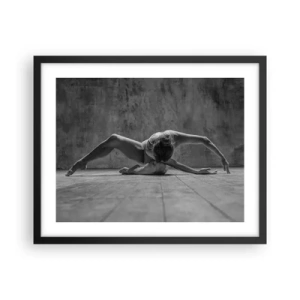 Affiche dans un cadre noir - Poster - Symétrie trouvée - 50x40 cm