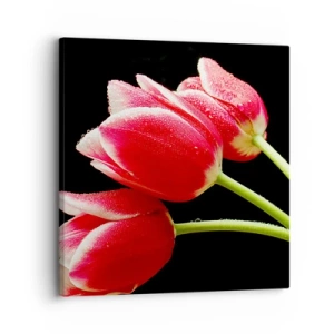 Impression sur toile - Image sur toile - Une promesse d'amour pur - 30x30 cm