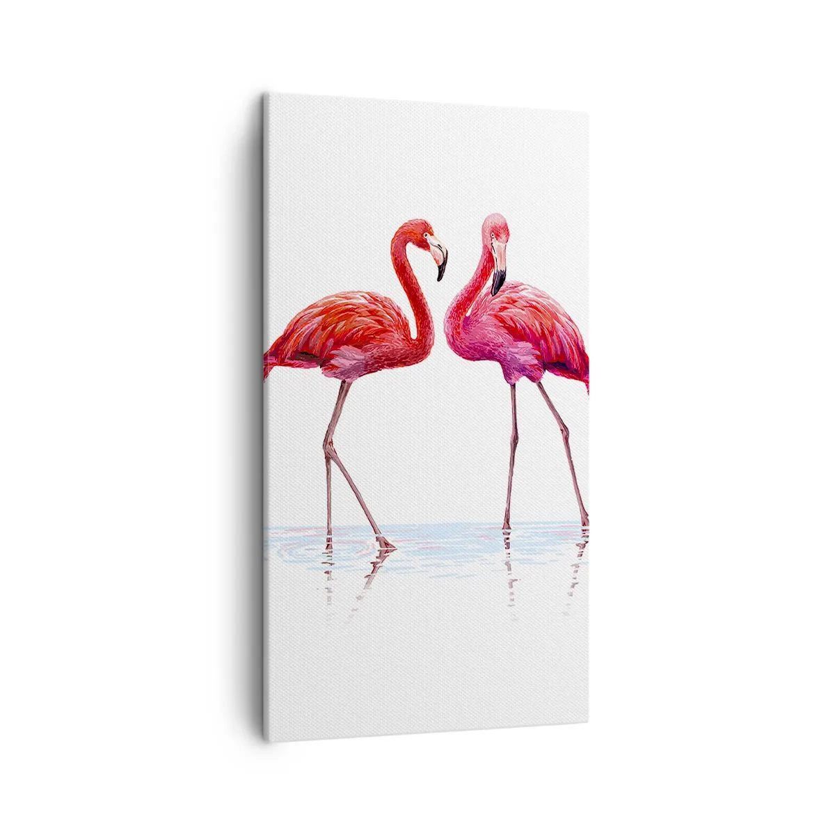 Impression sur toile - Image sur toile - Rendez-vous rose - 45x80 cm